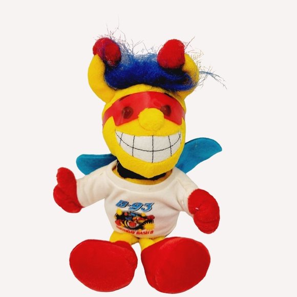 Vintage Michigan Radio B-93 Mascot B-93 Birthday Bash 8 Plush 10 Inches - Picture 1 of 9